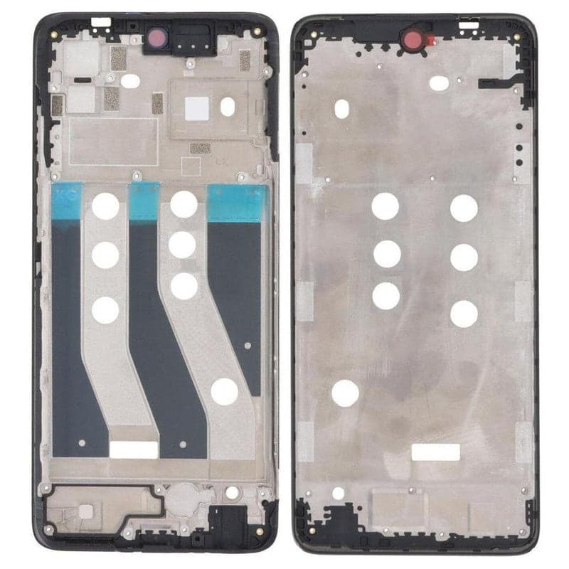 LCD Frame Middle Chassis for Moto G62 Black - image 1