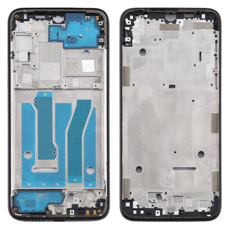 LCD Frame Middle Chassis for Moto G8 Black - image 1