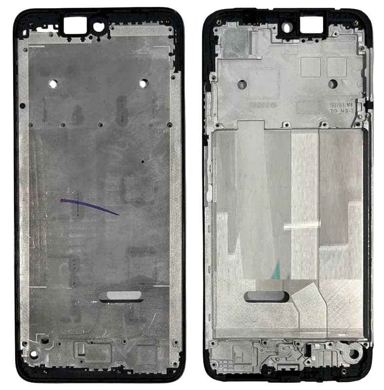 Lcd Frame Middle Chassis for Motorola Moto G35 Black - image 1