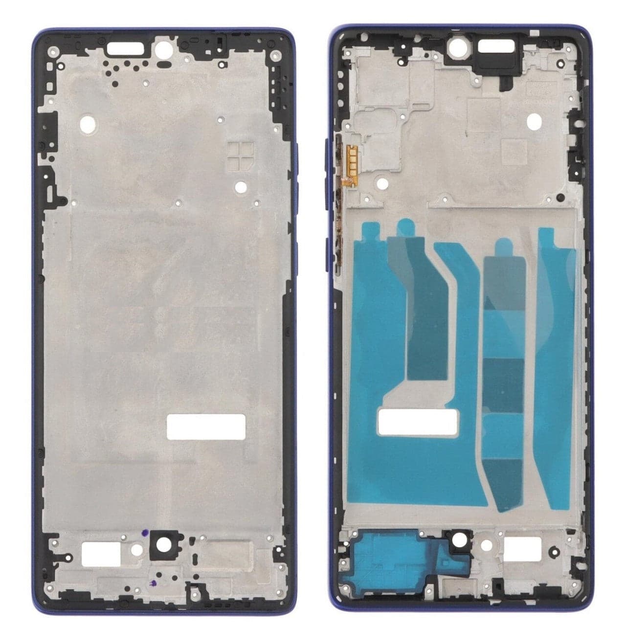 Lcd Frame Middle Chassis for Motorola Moto G85 5G Blue - image 1