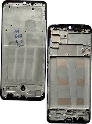Lcd Frame Middle Chassis for Oppo F15 Pro Black - image 1