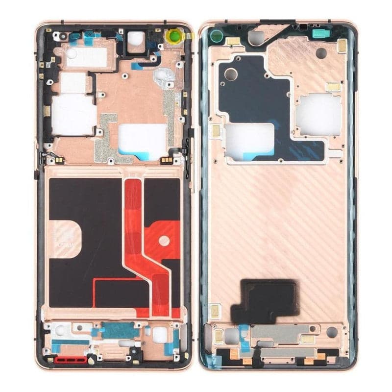 Lcd Frame Middle Chassis for Oppo Find X2 Orange - image 1