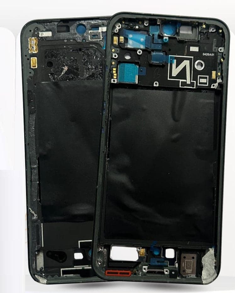 Lcd Frame Middle Chassis for Oppo Reno 14 5g Black - image 1