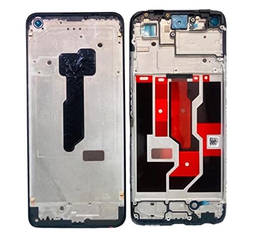 Lcd Frame Middle Chassis for Realme 9i 4G Black - image 1