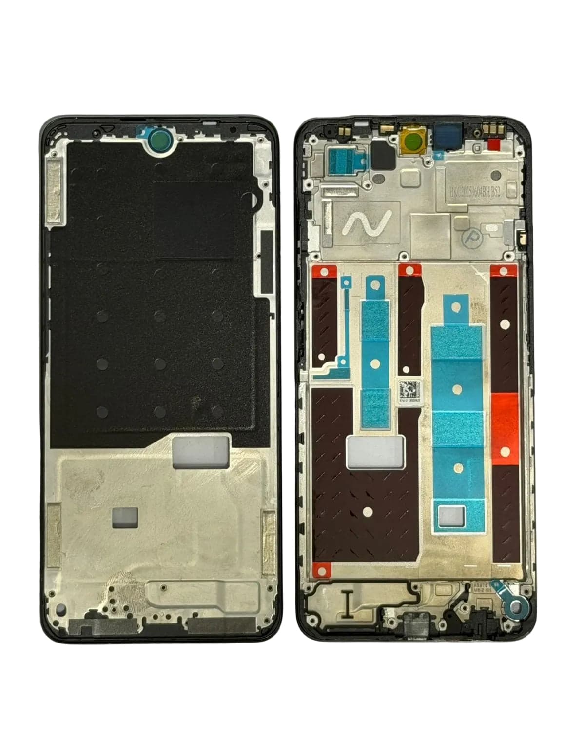 Lcd Frame Middle Chassis for Realme Narzo 80 lite Black - image 1
