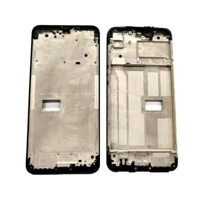 Lcd Frame Middle Chassis for Realme Narzo 10A Black - image 1