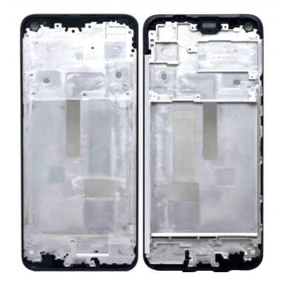 Lcd Frame Middle Chassis for Realme Narzo 30 Black - image 1