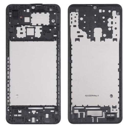 LCD Frame Middle Chassis for Samsung Galaxy A02S Black - image 1