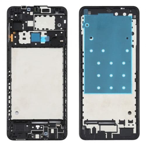 LCD Frame Middle Chassis for Samsung Galaxy A12 Black - image 1