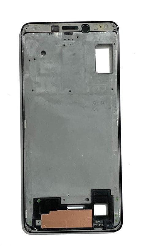 LCD Frame Middle Chassis for Samsung Galaxy A9 2018 Black - image 1
