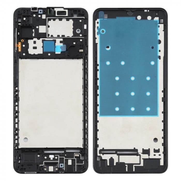 LCD Frame Middle Chassis for Samsung Galaxy F12 Black - image 1