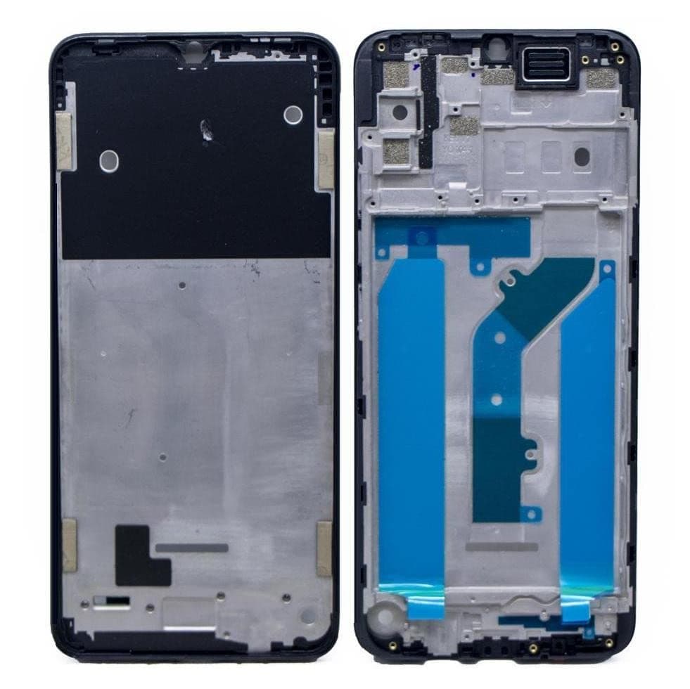 Lcd Frame Middle Chassis for Tecno Spark 6 Air KE6 Black - image 1