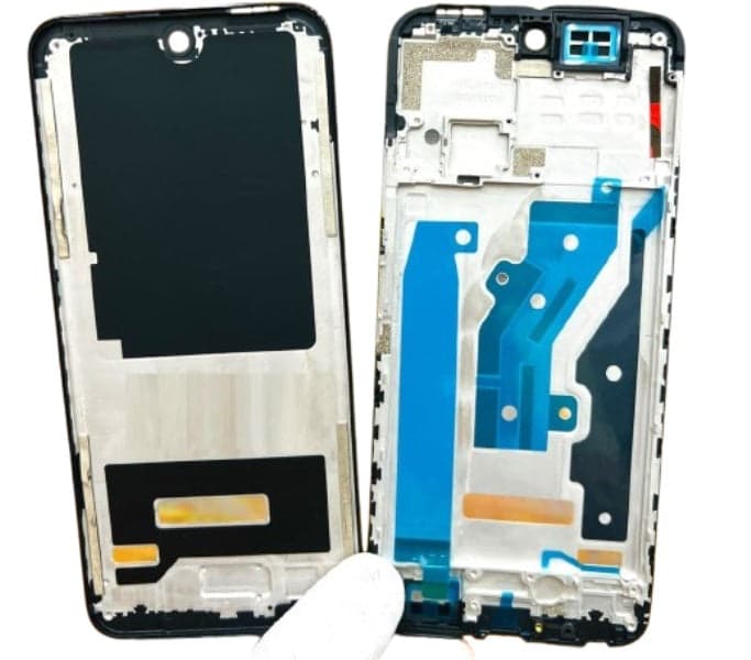 Lcd Frame Middle Chassis for Tecno Spark Go 2 KM4 Black - image 1