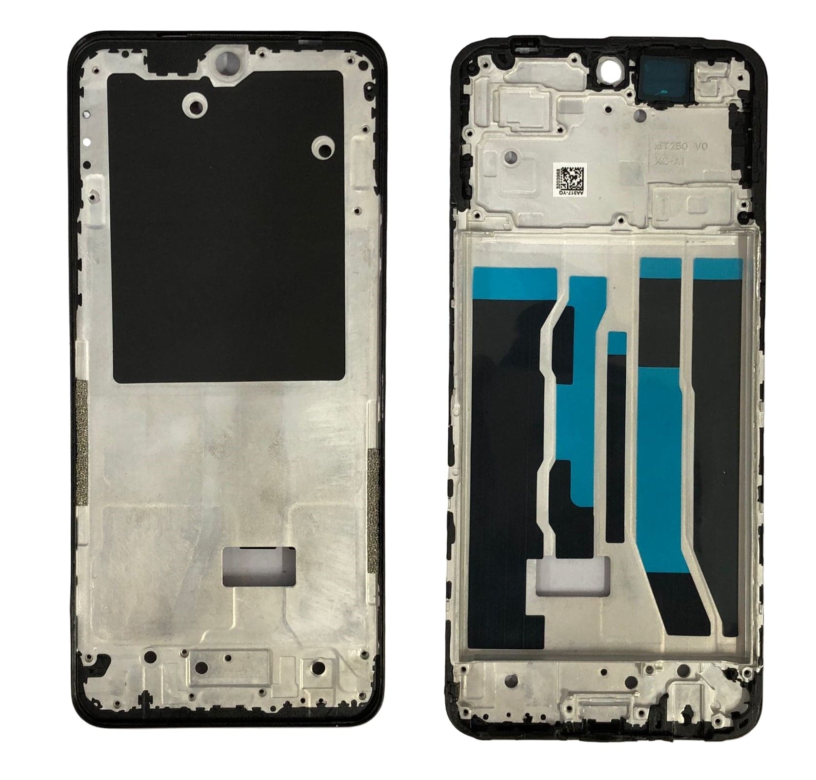Lcd Frame Middle Chassis for Vivo T3X 5G Black - image 1