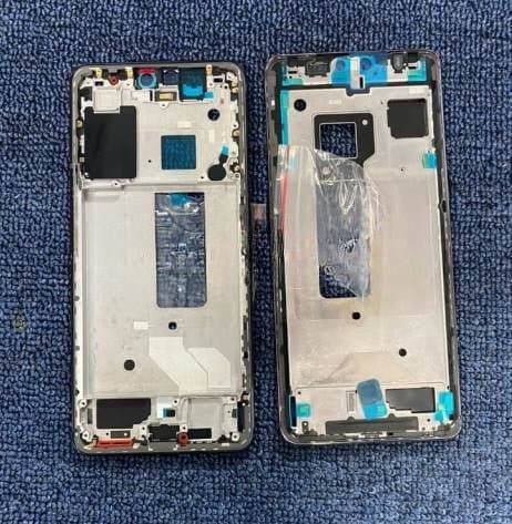 Lcd Frame Middle Chassis for Vivo V23 Pro 5G Blue - image 1