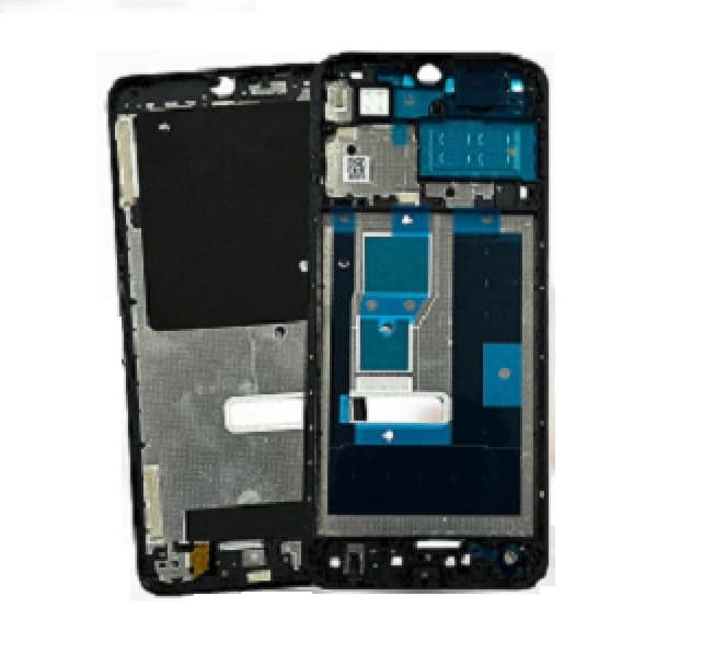 Lcd Frame Middle Chassis for Vivo Y02T Black - image 1