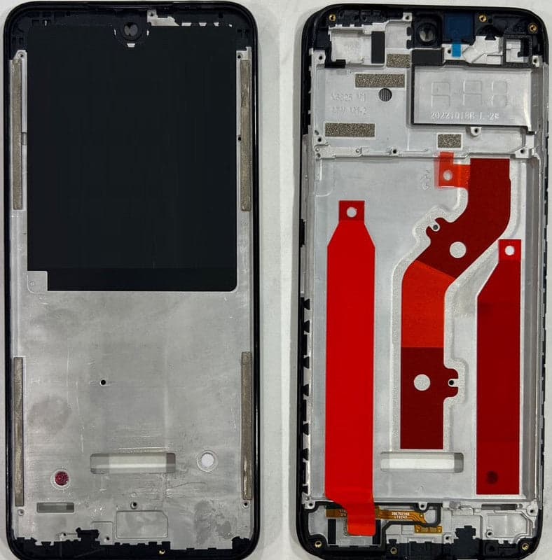 Lcd Frame Middle Chassis for Infinix Hot 20 Play X6825 - image 1
