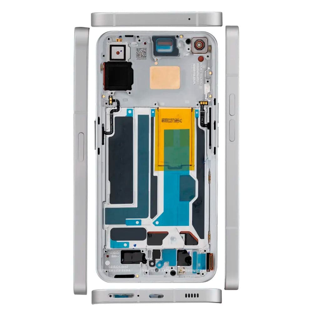 Lcd Frame Middle Chassis for Nothing Phone 1 White - image 1