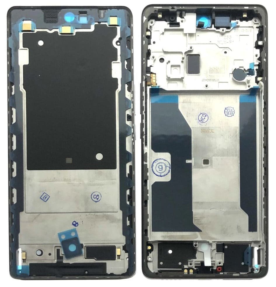 Lcd Frame Middle Chassis for Vivo V30E White - image 1