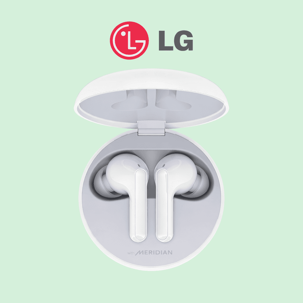 LG Tone Free HBS-FN5W Replacement Left/Right Earbud & Charging Case β White / Right Side - image 1