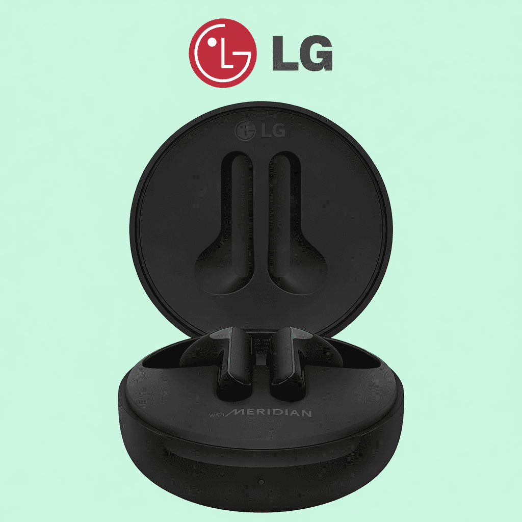 LG Tone Free HBS-FN6 Replacement Left/Right Earbud & Charging Case β White / Left Side - image 1