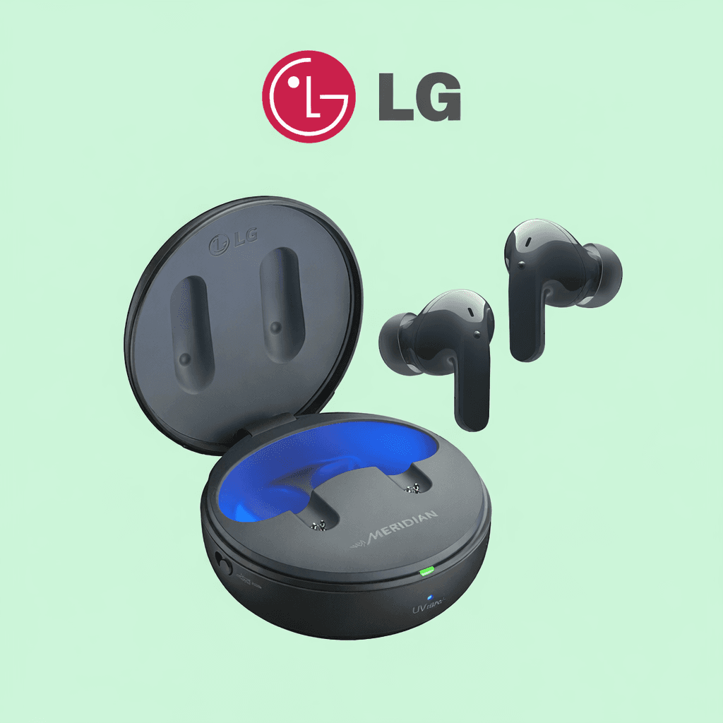 LG Tone Free T90 Replacement Left/Right Earbud & Charging Case — Black / Right Side - image 1