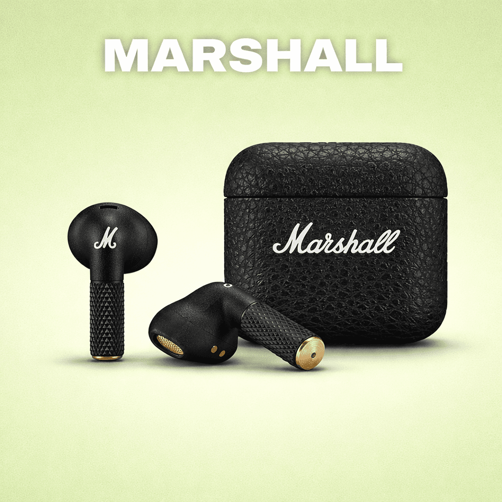 Marshall Minor IV Replacement Left/Right Earbud & Charging Case — White / Left Side - image 1