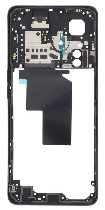 Middle Ring Outer Frame for OnePlus Nord CE 3 5G Black - image 1