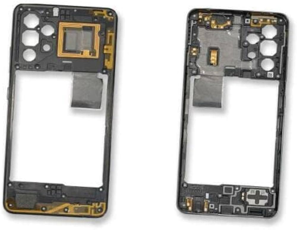 Middle Ring Outer Frame for Samsung Galaxy A32 4G Black - image 1