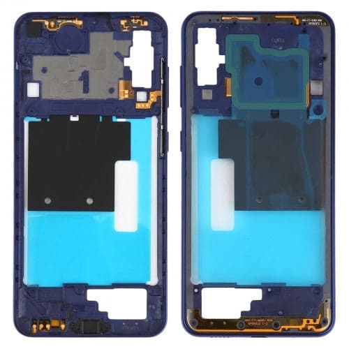 Middle Ring Outer Frame for Samsung Galaxy A60 Blue - image 1
