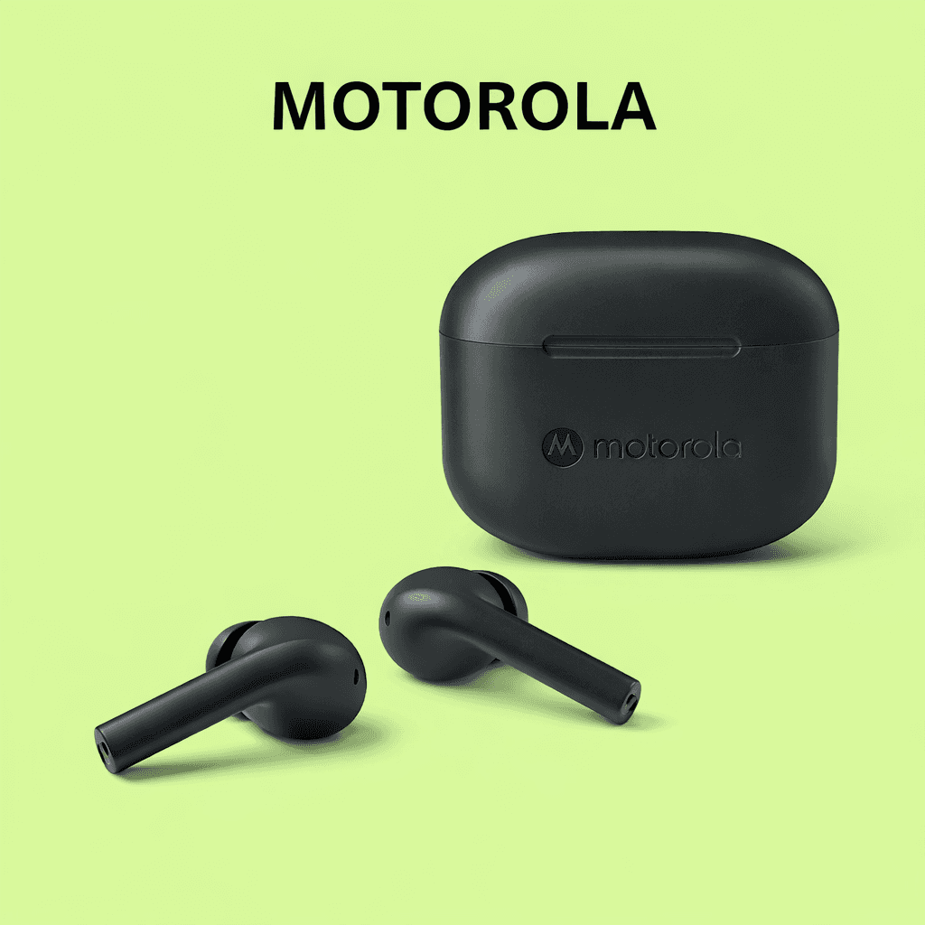 Motorola Moto Buds 065 Replacement Left/Right Earbud & Charging Case β White / Left Side - image 1