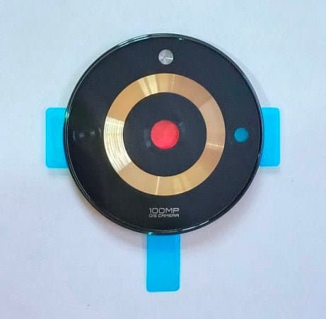 Camera Glass with Frame for Realme 11 Pro 5G Gold - image 1