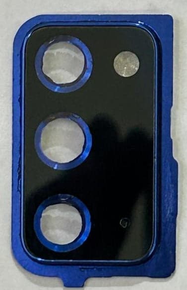 Back Camera Glass Lens With Frame for Samsung Galaxy Note 20 blue - image 1