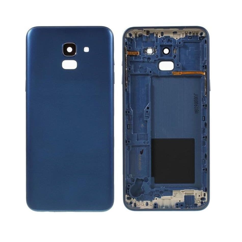 Mozomart Back Panel for Samsung Galaxy J6 2018 Blue - image 1