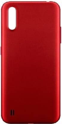 Mozomart Back Panel for Samsung Galaxy M01 Red - image 1