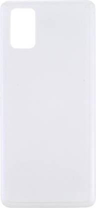 Mozomart Back Panel for Samsung Galaxy M51 White - image 1