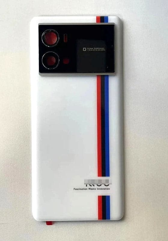Back Panel Glass with Camera Lens for IQOO 9 Pro 5g White - image 1