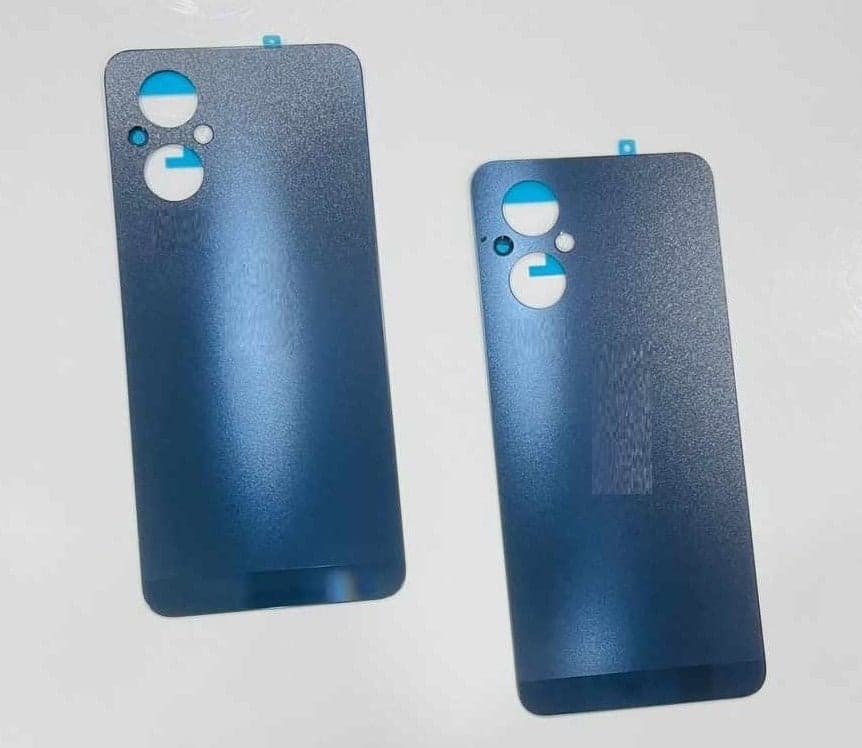 Back Panel with Camera Glass for OnePlus N200 5G Black - image 1