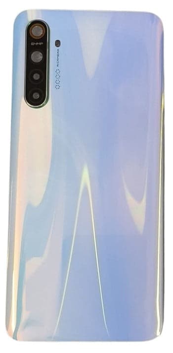 Back Panel with Camera Glass for Realme XT White - image 1