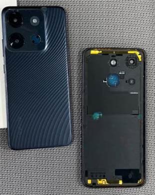 Back Panel Housing for Infinix Smart 7 HD X6516 Black - image 1