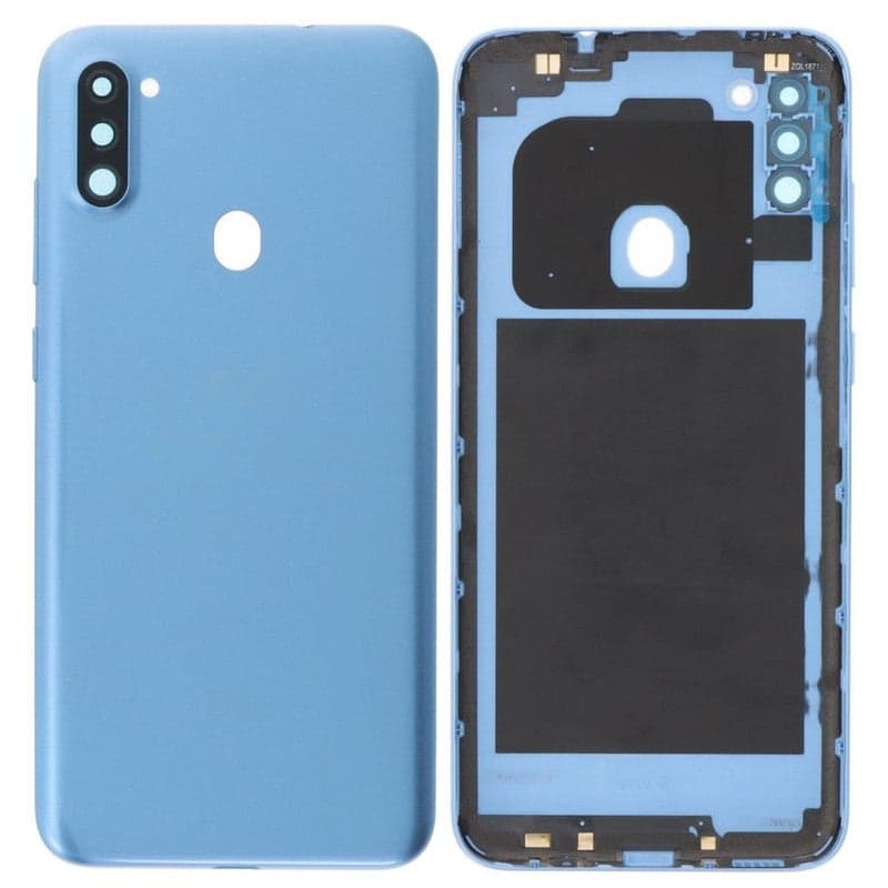 Back Panel Cover for Samsung Galaxy A11 Light Blue - image 1