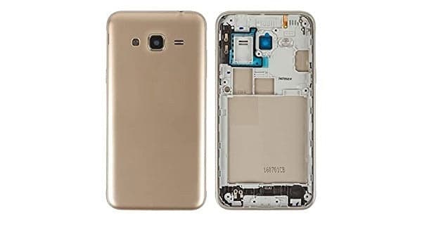 Mozomart Back Panel Housing Body for Samsung Galaxy A3 Gold - image 1