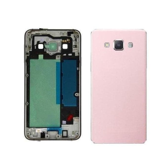 Mozomart Back Panel Housing Body for Samsung Galaxy A3 Pink - image 1
