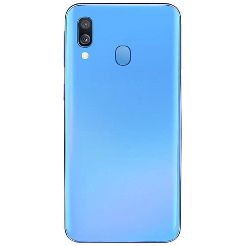 Mozomart Back Panel Housing Body for Samsung Galaxy A40 Light Blue - image 1