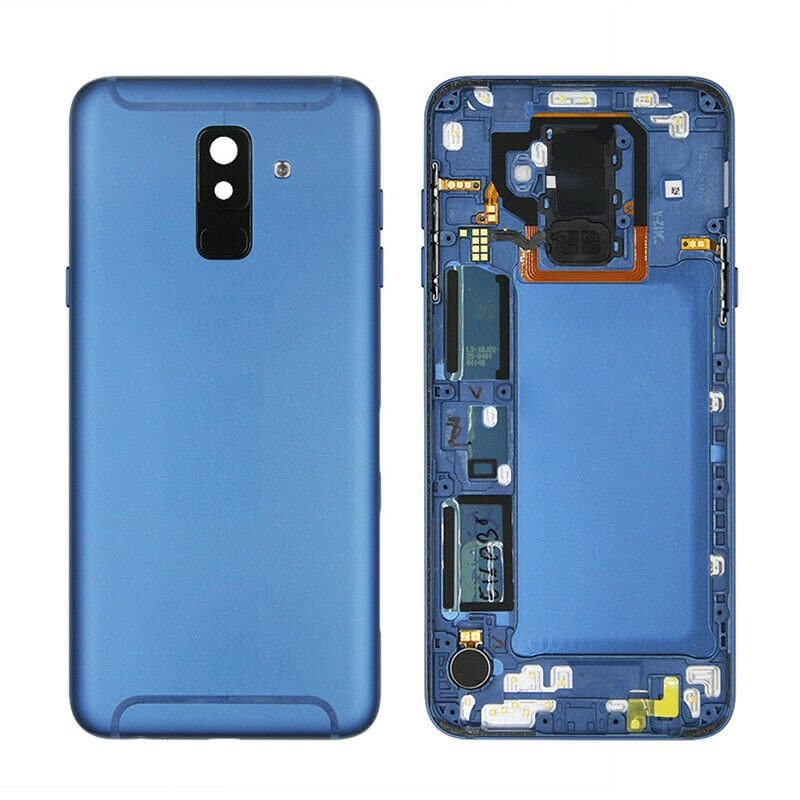Mozomart Back Panel Housing Body for Samsung Galaxy A6 Plus Blue - image 1