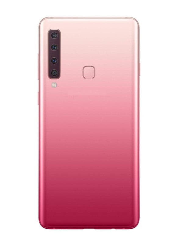 Back Panel With Lens for Samsung Galaxy A9 2018 Pink - image 1