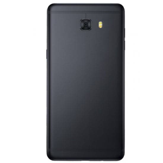 Back Panel Glass Body for Samsung Galaxy C9 Pro Black - image 1
