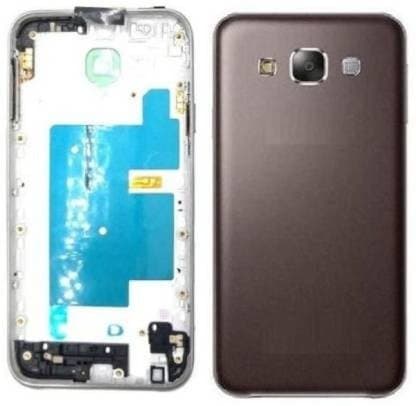 Mozomart Back Panel Housing Body for Samsung Galaxy E5 Brown - image 1