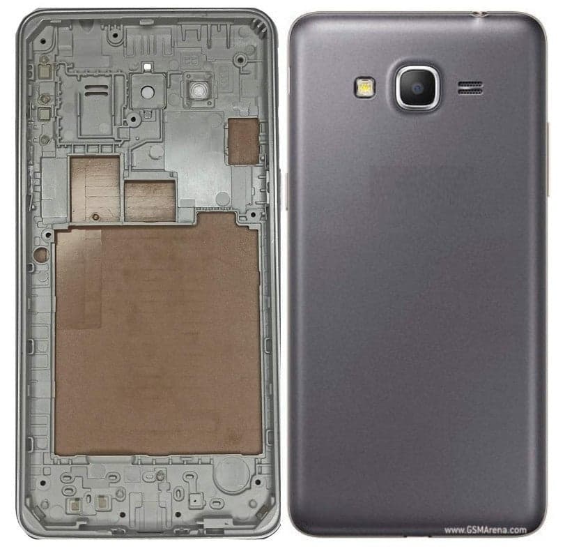 Mozomart Back Panel Housing Body for Samsung Galaxy Grand Prime Grey - image 1
