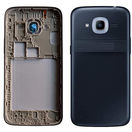 Mozomart Back Panel Housing Body for Samsung Galaxy J2 2016 Black - image 1